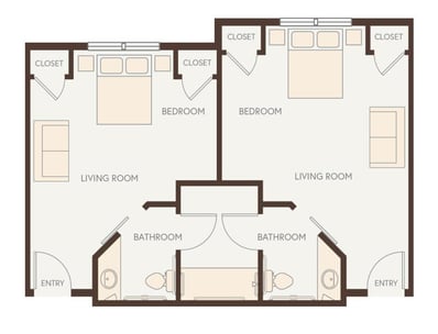 MC_Mulberry Suite, Shared Bath - 360 sq. ft.-2